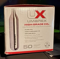 Umarex 12 Gram High Grade CO2 Catridges Cylinders 50 Count Pack – 2211302
