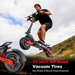 EOEOTWO GT06 Electric Scooter for Adults 30MPH Off-road Foldable E scooter