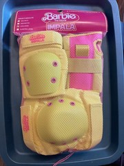 Barbie Impala Skate 3 Piece Set Safety Gear Pack Adult Size Large Brand New