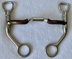 MYLER HBT Shank Low Port Comfort Snaffle Bit~5-1/2″Sweet Iron Mouth~MB04~Level 2