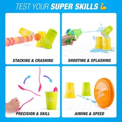 Super Skills Outdoor Summer Yard Game for Kids Teens Adults
