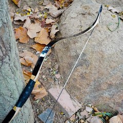 AF Archery Tatar Recurve Bow, Traditional Laminated Horse Bow for Mounted Arc…