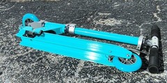 SWAGTRON K1 Kick Scooter Children & Teens Foldable Light Blue Free US Ship