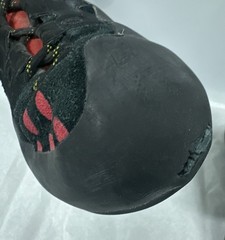 La Sportiva Tarantulace Climbing Shoes Mens 41.5 Black Red Bouldering Gym Lace