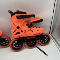 Powerslide Imperial Inline Skates Orange 3x125mm EU 41/42 US 7.5/8 UK 6.5/7