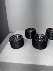 Labeda Broadway Skate Wheels 62mmx40mm Race Formula Lot Of 8