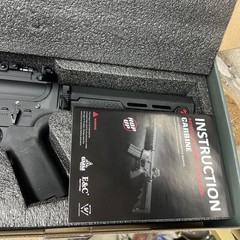 6mm E&C East Crane Strike Industries #EC-337 15” Black Airsoft Rifle Gun