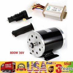 36V 800W Electric Brushed DC Motor kit | E-Scooter Tricycle Bicycle Modified Kit