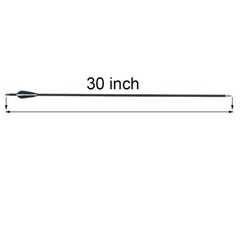 12Pcs 30 Inch Carbon Arrows SP500 OD 7.8mm Archery For Compound/Recurve Bow Hunt