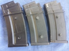Airsoft SRC Classic army HK G36 magazine lot 3 pack