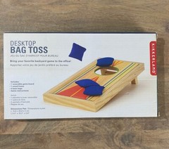 Kikkerland Office Desktop Cornhole Bean Bag Toss Game #GG58 CORN HOLE