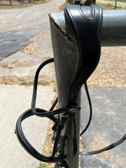 Beautiful PS of Sweden Bridle Full Black non patent Flying Change Bridle