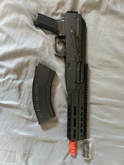 EMG Rifle Dynamics Licensed Quickhatch AK PDW Airsoft AEG by LCT