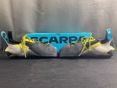 Scarpa Veloce L Climbing Shoes Black-Yellow Size 43