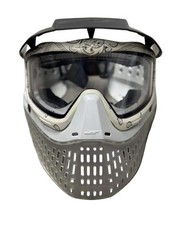 USED JT Proflex Paintball Goggle Mask – White Bandana Frame w Clear Bottoms