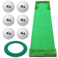 [SBR] [300×50cm] Golf Putting Practice Mat Set