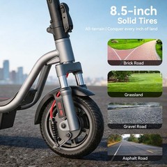 2025 Electric Scooter Adult Folding Long Range Fast Speed Safe Commute E-Scooter