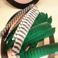 Archery Turkey Feathers 7-9in Cut Barred Fletches Making Traditional Flu Arrows