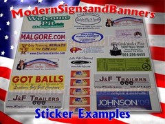 100 2×2 Custom Printed Full Color Outdoor Vinyl Car Bumper Sticker Decal Die Cut