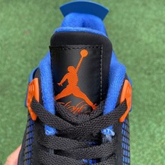 AJ4 Retro “Cavs” Safety Orange-Game Royal 308497-027 NEW Men’s Size 4-11