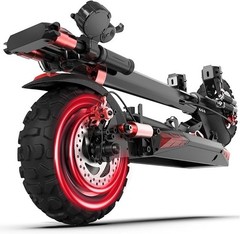 Electric Scooter Adult with Seat 1200W motor 11»Off Road 34MPH 48V/18AH Battery