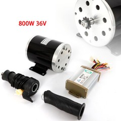 800W 36V Electric Scooter motor kit + control box and Throttle Fit Go-Kart eBike
