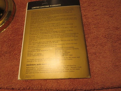 Vintage Browning Compound and Recurve Bow Manual