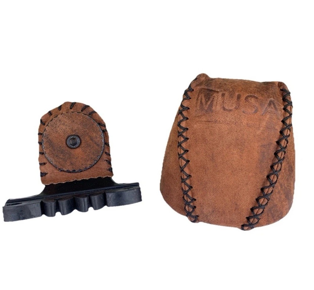 Antique Leather 4 Arrow Bow Quiver – Rustic Brown