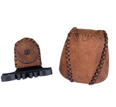 Antique Leather 4 Arrow Bow Quiver – Rustic Brown