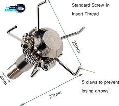 12PK 100/125 Grain Small Game Broadheads Judo Points & Hammer Mixed Set