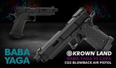 KL CO2 Blowback .177 Air Gun Pistol – Baba Yaga Metal 330 FPS 20 Round 4.5mm BBs