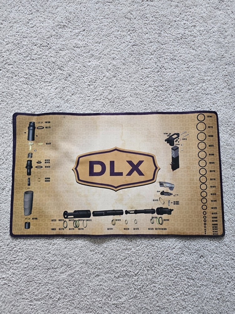 DLX Luxe Paintball Tech Mat Marker Disassembly Work Pad Parts Diagram