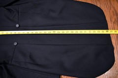 Grand Prix shadbelly coat jacket black, CAN 12 USA 6