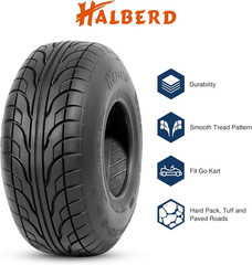 145/70-6 Go Kart Street Mini Bike ATV Tires, 4 PR 145 70-6 Off-Road Tires, Tubel