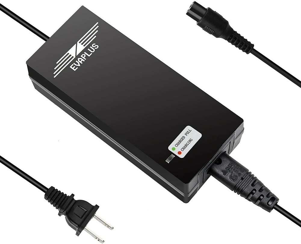 EVAPLUS 42V 2A Power Adapter PowerFast 3-Prong Inline Connector for Pocket Mod S