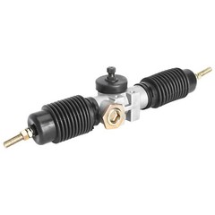 Go kart Steering Wheel Tie Rod End Gear Rack Pinion Shaft Kit For ATV Golf Quad