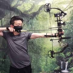 Feud X 30-70 Lbs 19-31″ Draw Length Compound Bow Package for Hunting Field Ta…