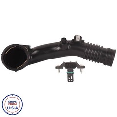 ✅ BMW 535i 640i 740i X5 X6 3.0L Air Turbocharger Pipe Hose Rear Duct MAF Sensor
