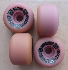Vintage Santa Cruz OJII STREET RAZOR Skateboard Wheels, 58mm 95A, 1980s NOS! A8