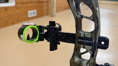 NEW Bowtech Core SR, 70lbs, Mossy Oak Bottomland, RH, BlackGold CenterMass Sight