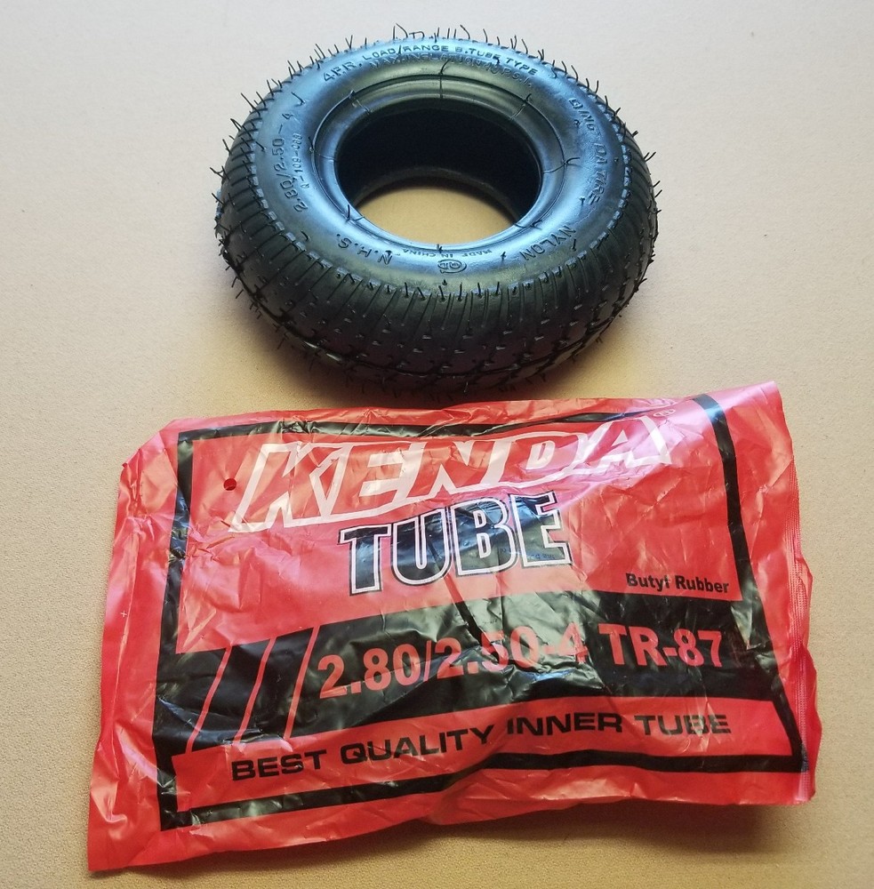 Razor E300 E325 Tire & Inner Tube set, 2.80/2.50-4
