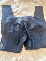 LeMieux Women’s Black Allegra Pull-On Riding Breeches Pants UK 8/US 4