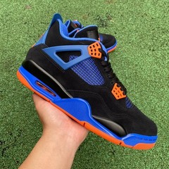 AJ4 Retro “Cavs” Safety Orange-Game Royal 308497-027 NEW Men’s Size 4-11