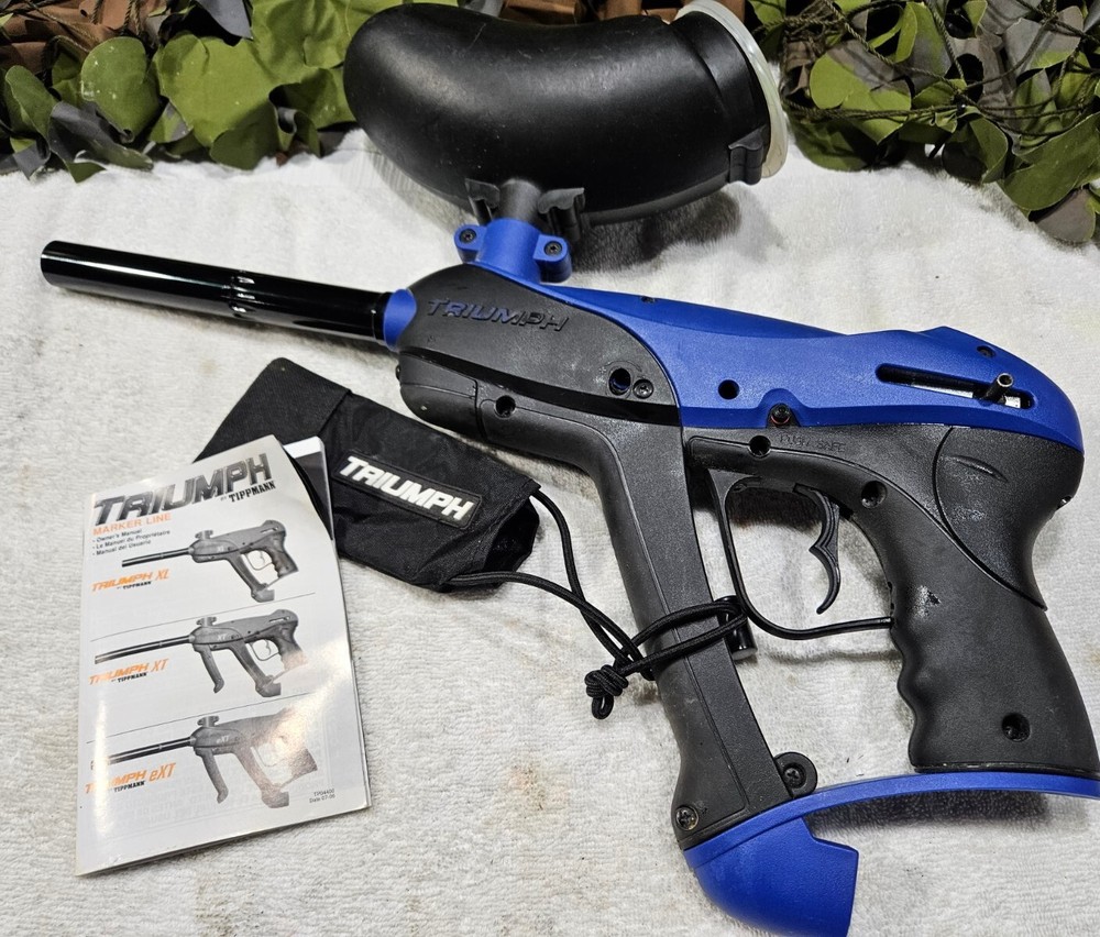 Tippmann Model 98 Based Triumph Paintball Gun & Barrel Sci Fi Scenario Cosplay