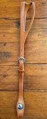 Handmade FIXED EAR HEADSTALL By Tony Pedrini of NV Cowboy Vaquero