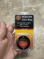 Specialty Archery Glow Ring #GR1-030 040-1 (1 5/8) Scope Housings