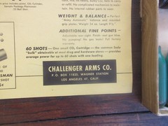 PLAINSMAN CO2 GAS PISTOL .22 CAL CHALLENGER ARMS CO.