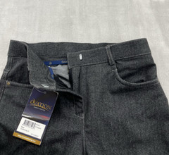 Ovation Riding Pants Ladies 26R Black Lda SoftFlex Classic Knee-Patch Breech