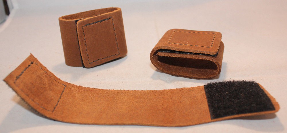 Rope Keeper – 1 3/4″ Oil Tan Leather – Pack of 3 (E239)