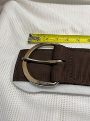 33″ Brown Nylon Western Cinch, Felt Lined, – New